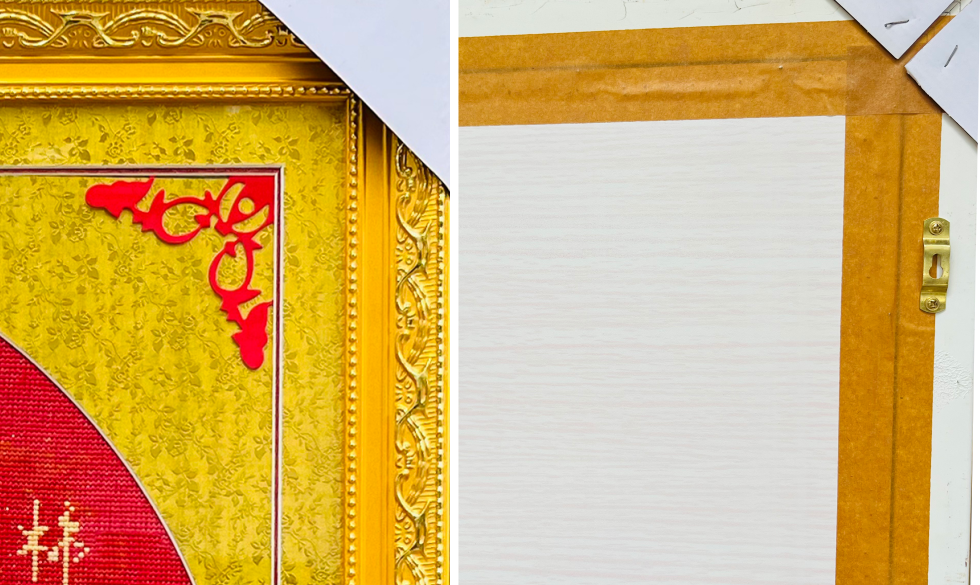 圆形福局部图展示效果