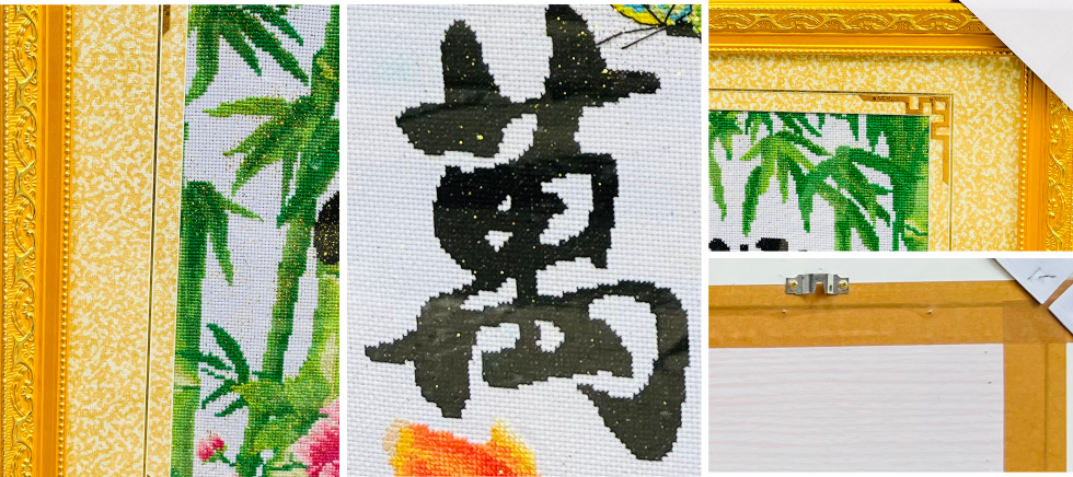 家和万事兴年年有余竹子金锦鲤局部图展示效果