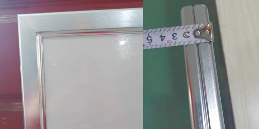 发泡金字印平面锦旗展示图片1