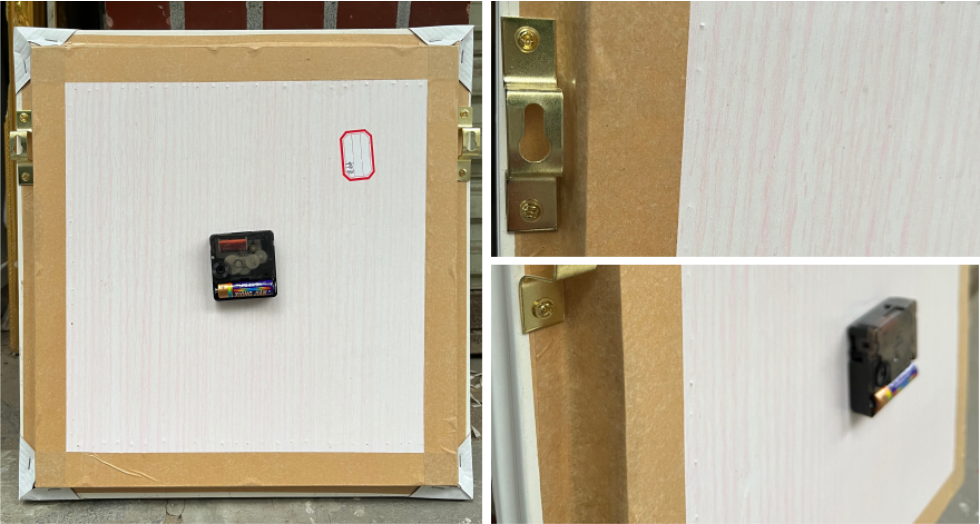 爱心时钟局部图展示效果