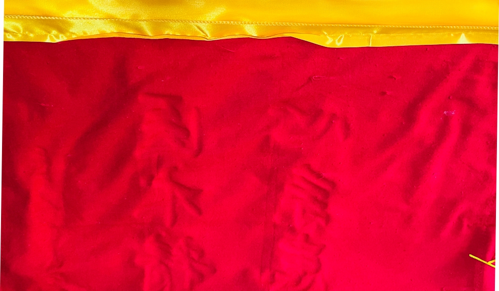 发泡金字印平面锦旗展示图片4