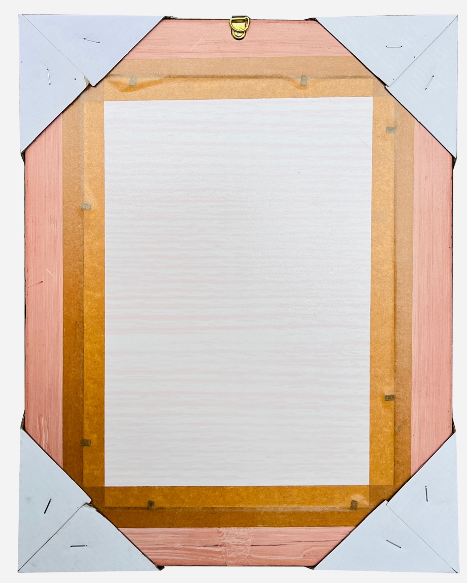 与子偕老图C099装裱效果