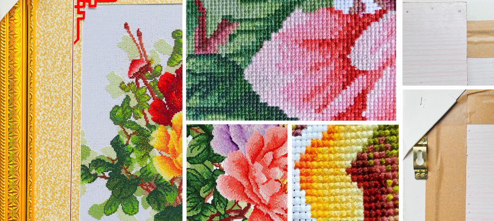 牡丹花开富贵局部效果