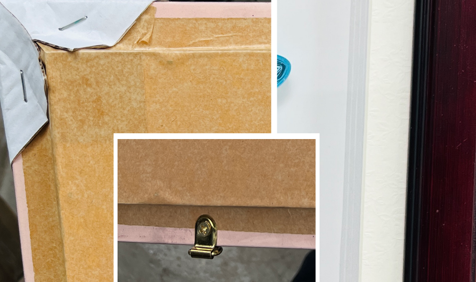 与子偕老图C099装裱效果