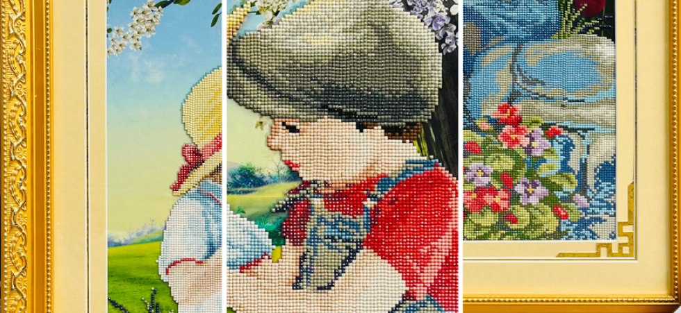 两小无猜钻画展示效果